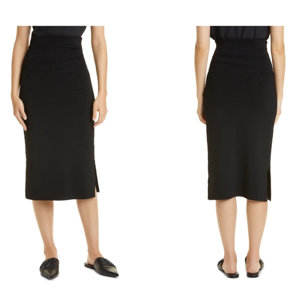 Harlem 2.0 Knit Skirt by M.M.LAFLEUR, NWOT, black, Medium - Picture 5 of 16